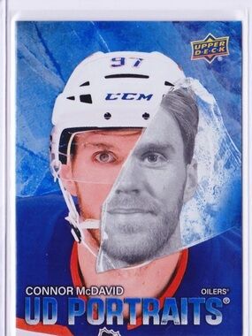 Connor McDavid 2025-26 Upper Deck Edmonton Oilers Insert Hockey Card